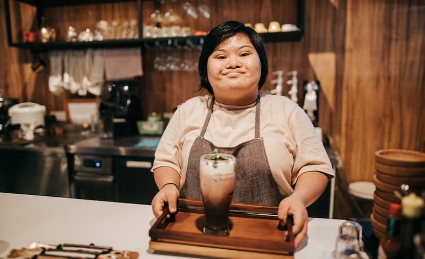 cafe worker